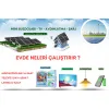 Güneş Enerji Paketi Yaz Kış Kullanım LiFePO4 Solar Paket